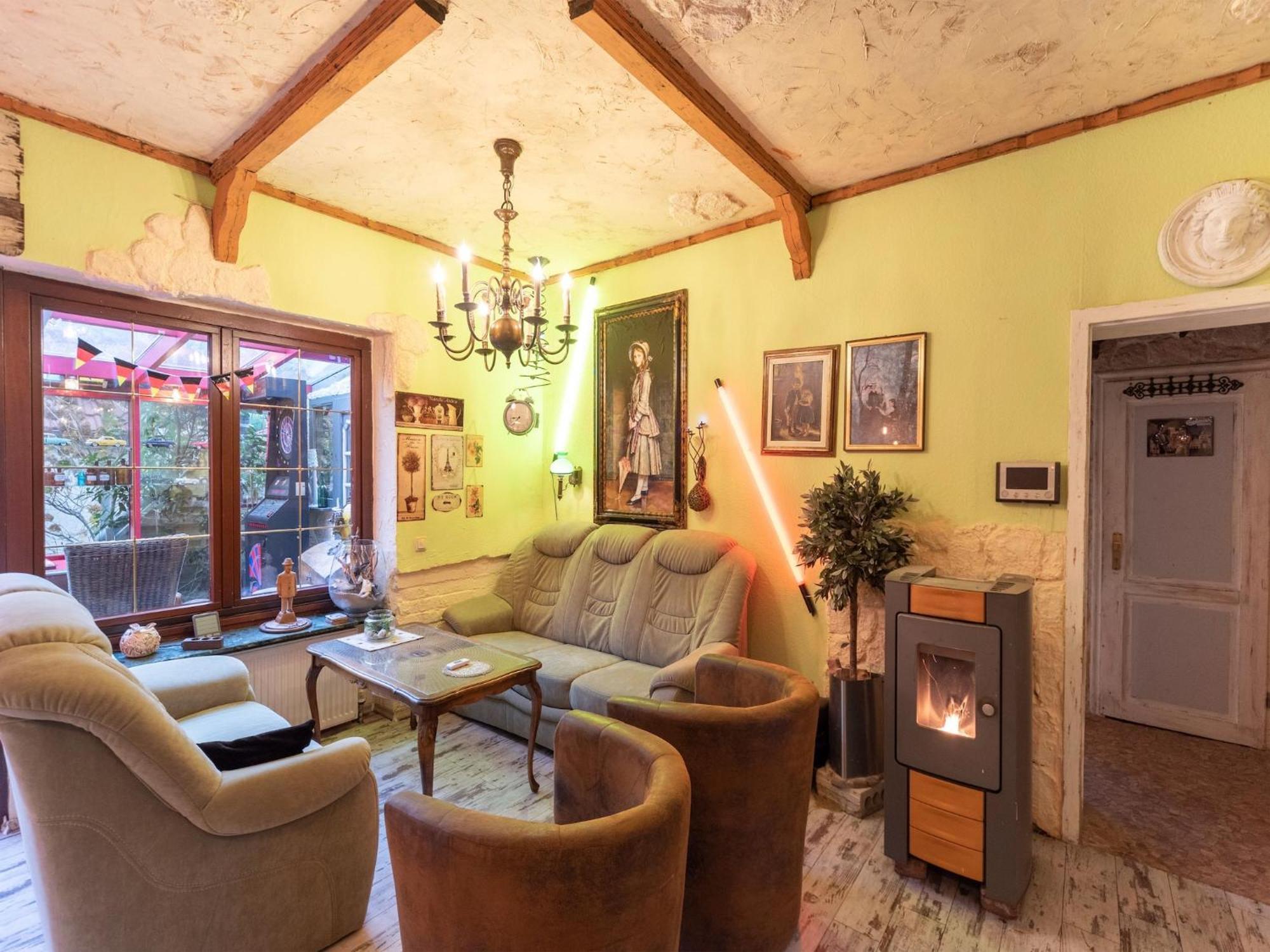 Comfortable Apartment In Wismar Mecklenburg With Fireplace Extérieur photo