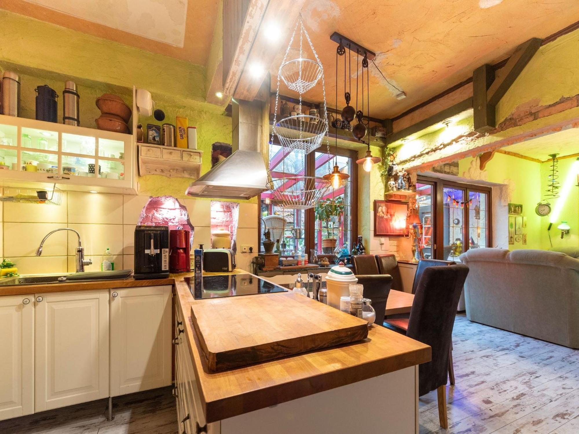Comfortable Apartment In Wismar Mecklenburg With Fireplace Extérieur photo